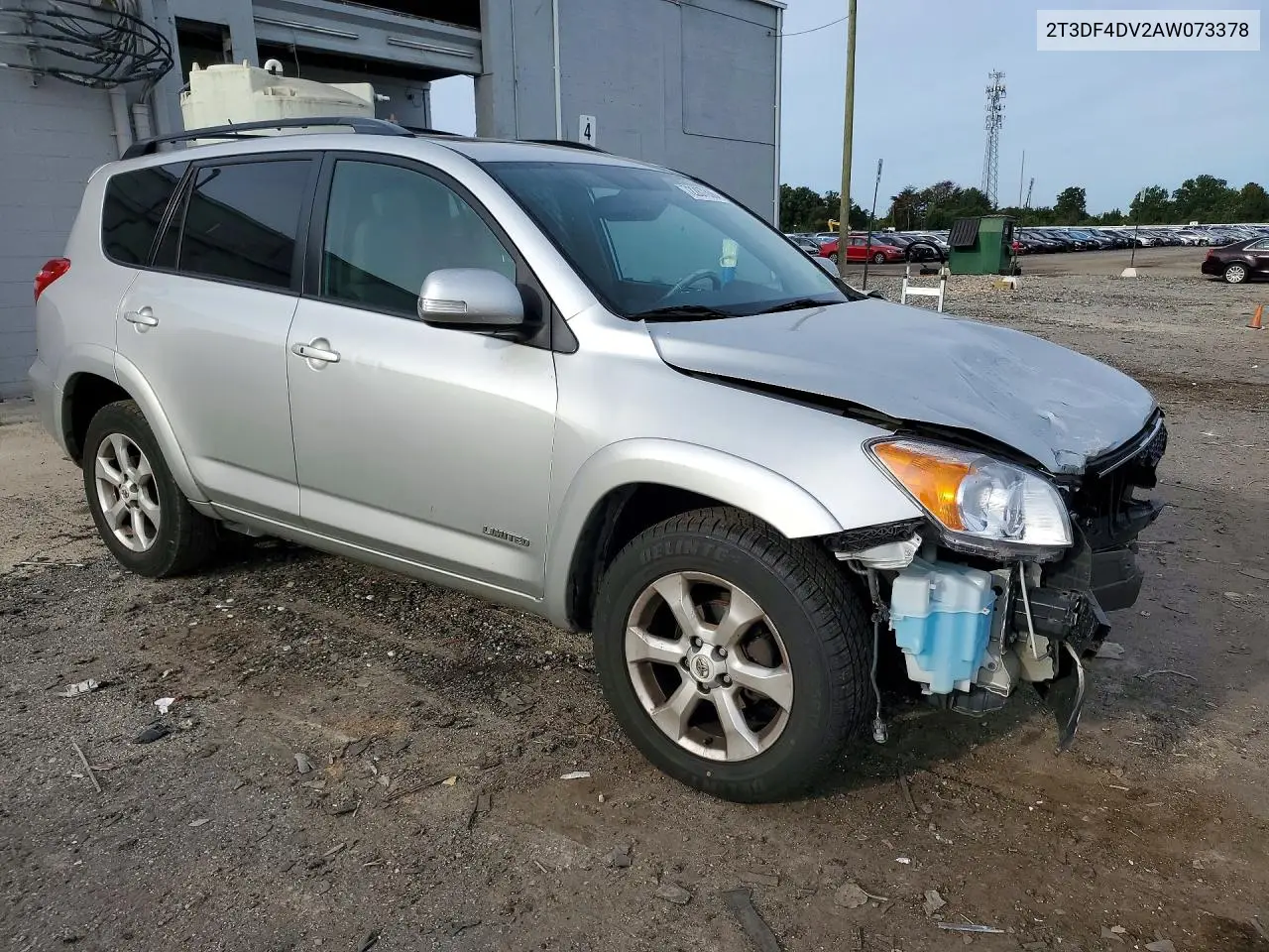 2010 TOYOTA RAV 4 VIN 2T3DF4DV2AW073378 — фото 4
