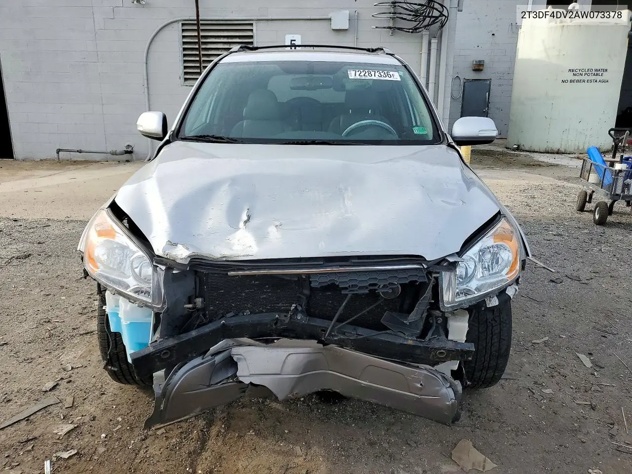 2010 TOYOTA RAV 4 VIN 2T3DF4DV2AW073378 — фото 5