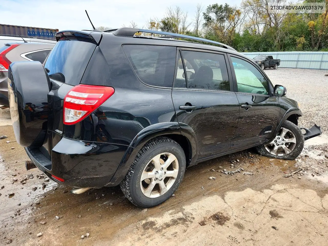 2010 TOYOTA RAV 4 VIN 2T3DF4DV3AW031379 — фото 3
