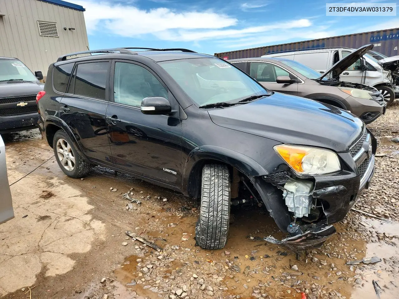 2010 TOYOTA RAV 4 VIN 2T3DF4DV3AW031379 — фото 4