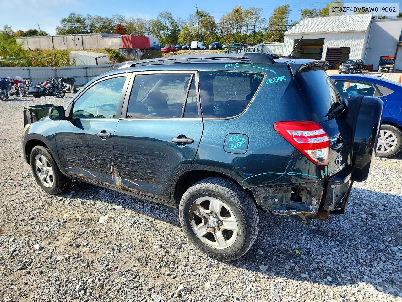 2010 TOYOTA RAV 4 VIN 2T3ZF4DV5AW019062 — фото 2