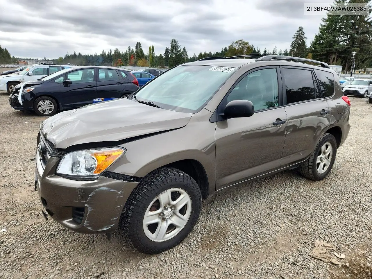 TOYOTA RAV 4 2010, VIN 2T3BF4DV7AW026385