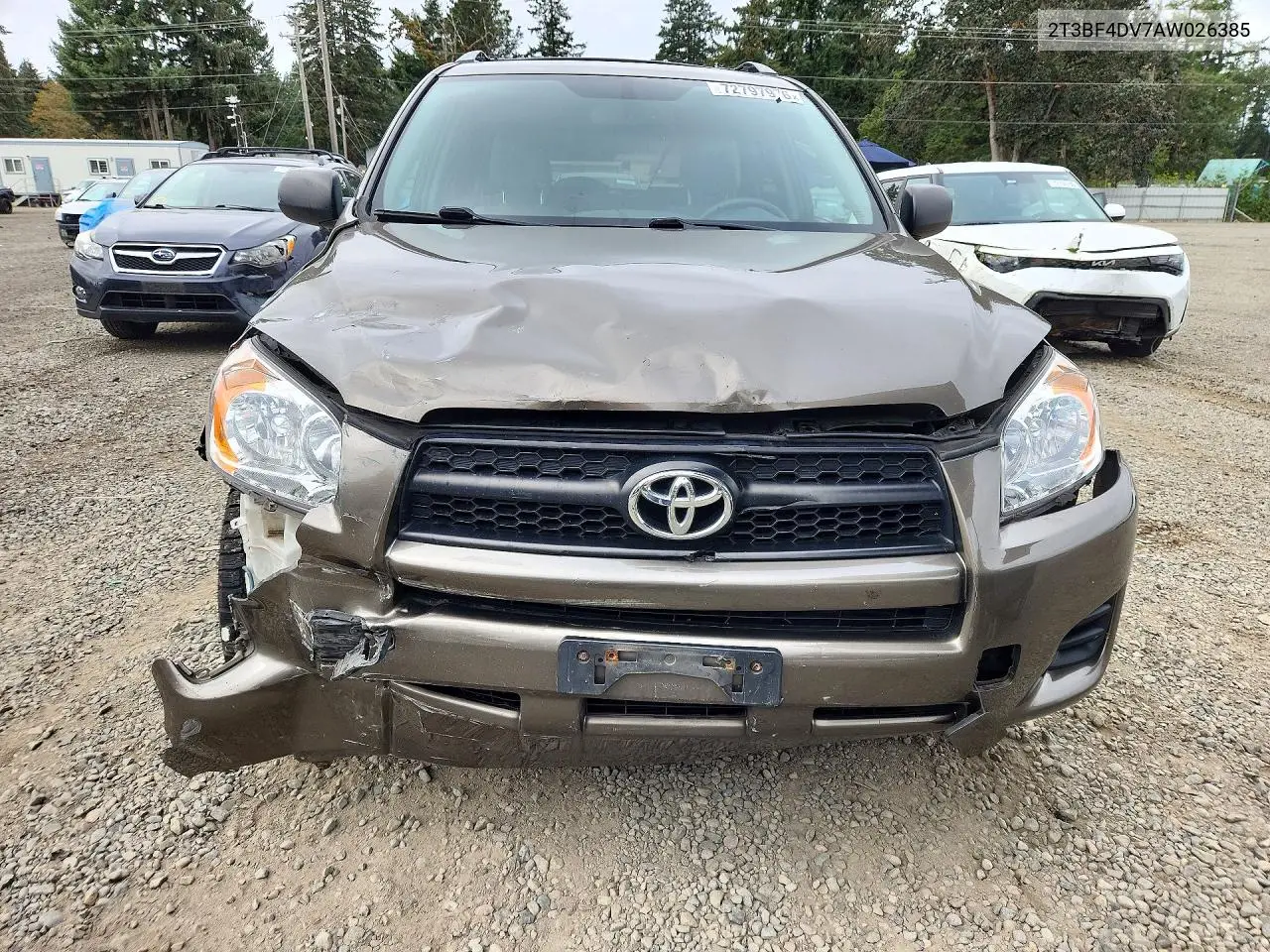 2010 TOYOTA RAV 4 VIN 2T3BF4DV7AW026385 — фото 5