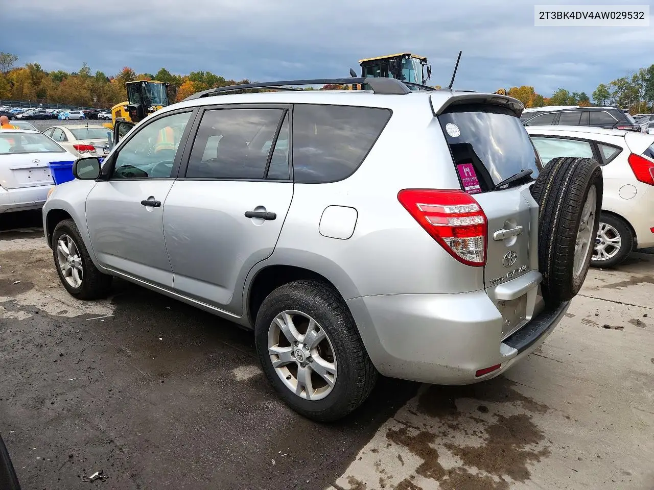 2010 TOYOTA RAV 4 VIN 2T3BK4DV4AW029532 — фото 2