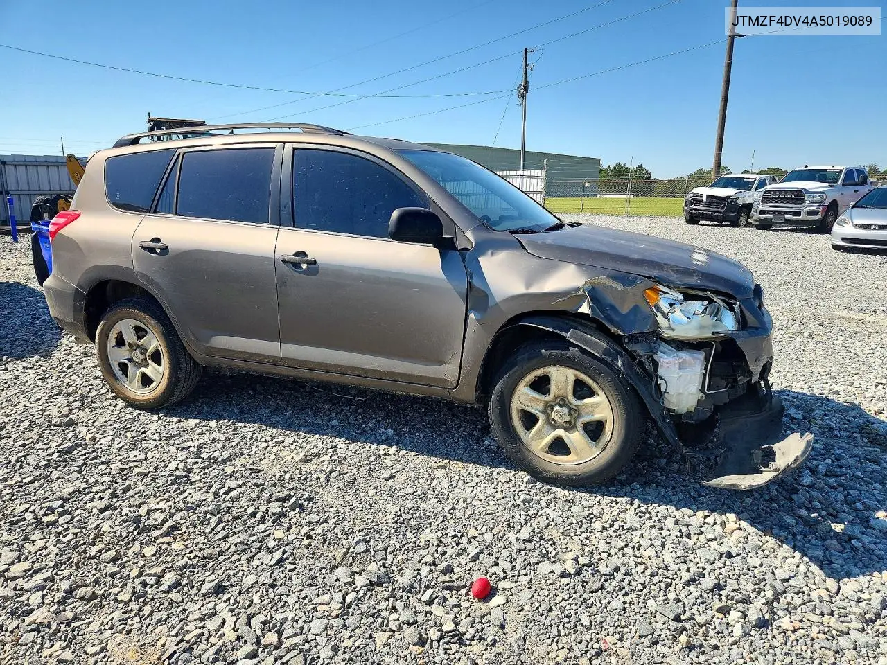 2010 TOYOTA RAV 4 VIN JTMZF4DV4A5019089 — фото 4