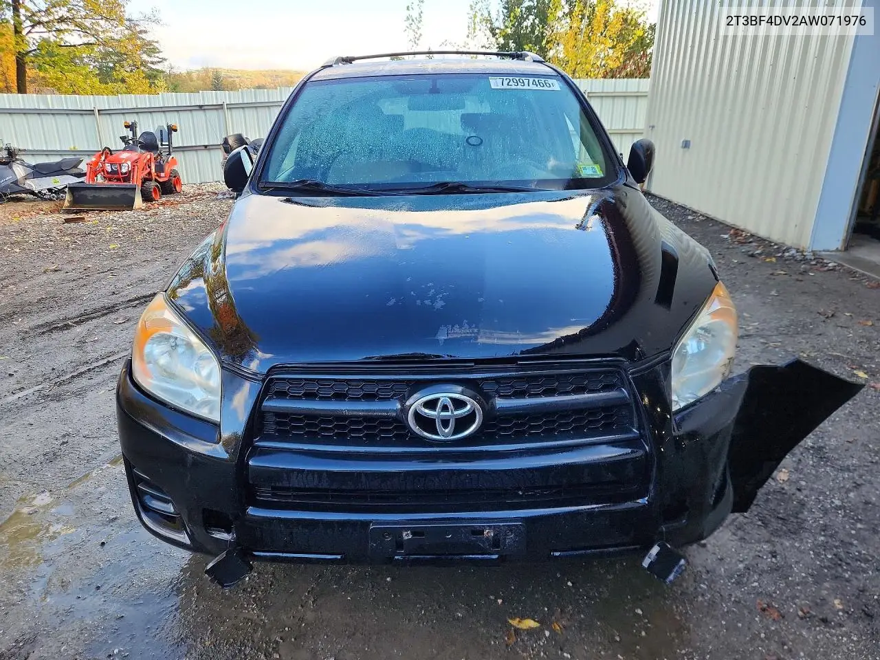 2010 TOYOTA RAV 4 VIN 2T3BF4DV2AW071976 — фото 5