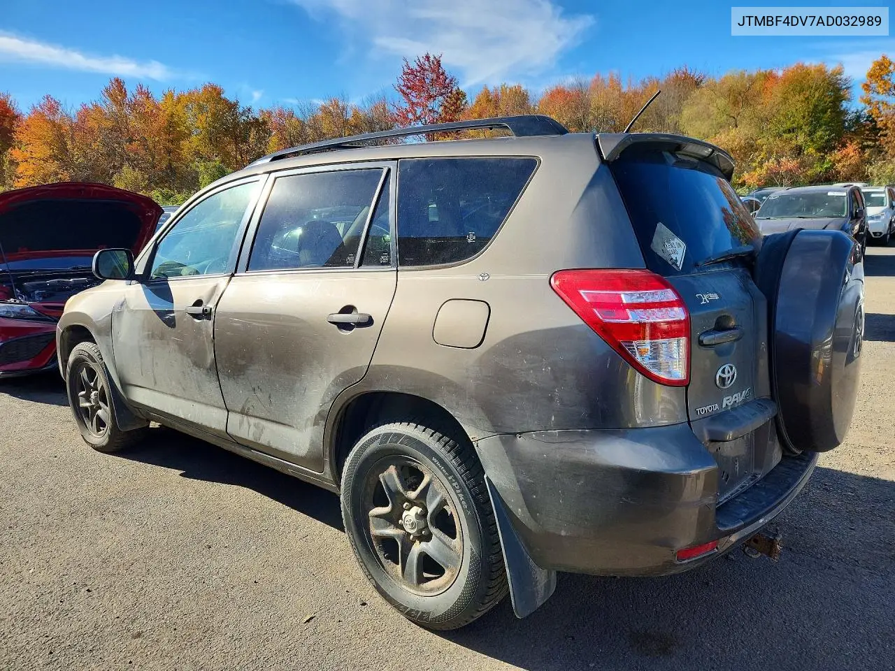 2010 TOYOTA RAV 4 VIN JTMBF4DV7AD032989 — фото 2