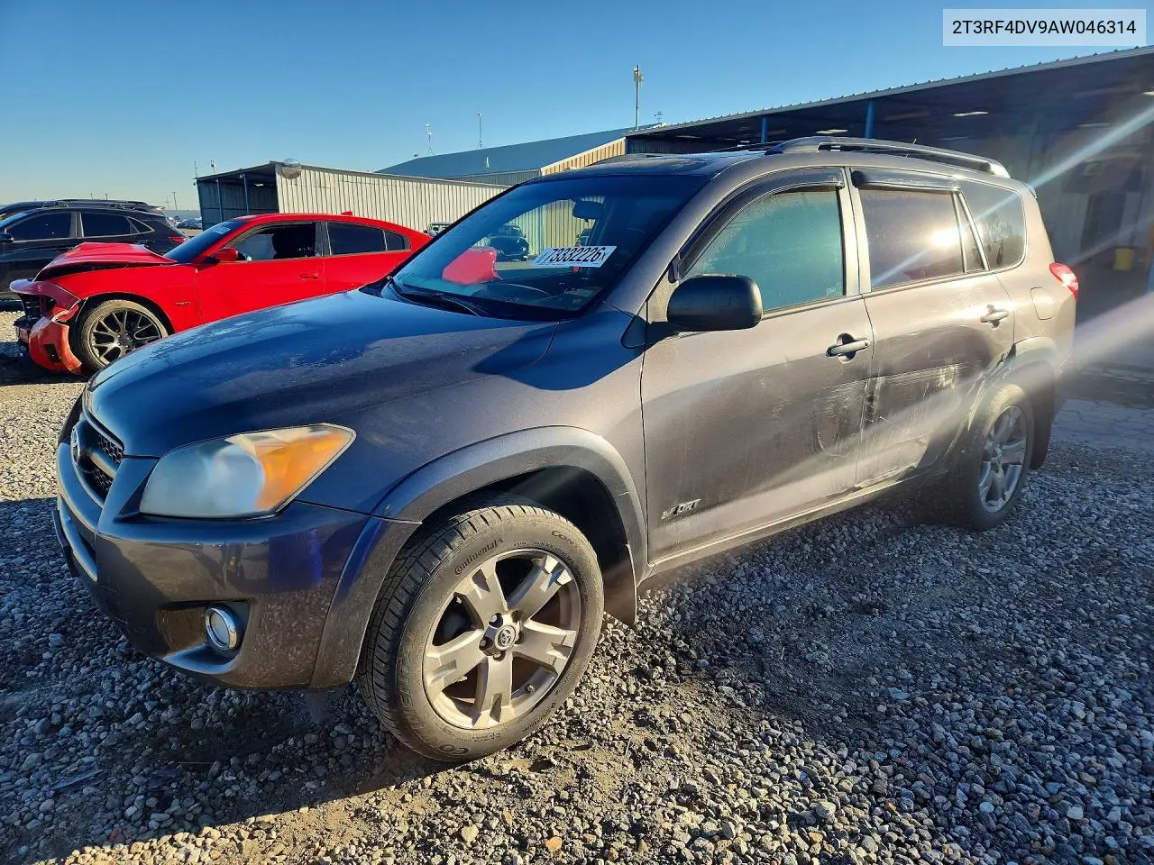 TOYOTA RAV 4 2010, VIN 2T3RF4DV9AW046314