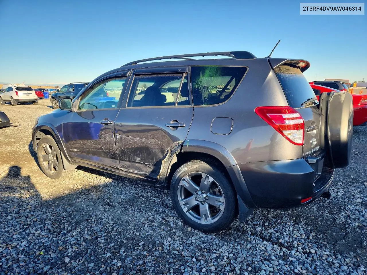 2010 TOYOTA RAV 4 VIN 2T3RF4DV9AW046314 — фото 2