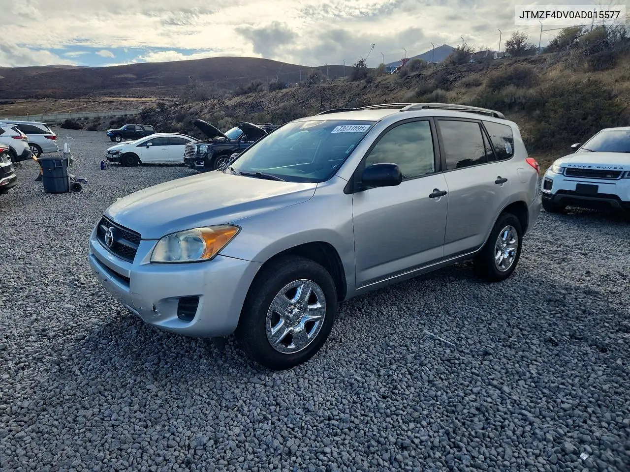 TOYOTA RAV 4 2010, VIN JTMZF4DV0AD015577