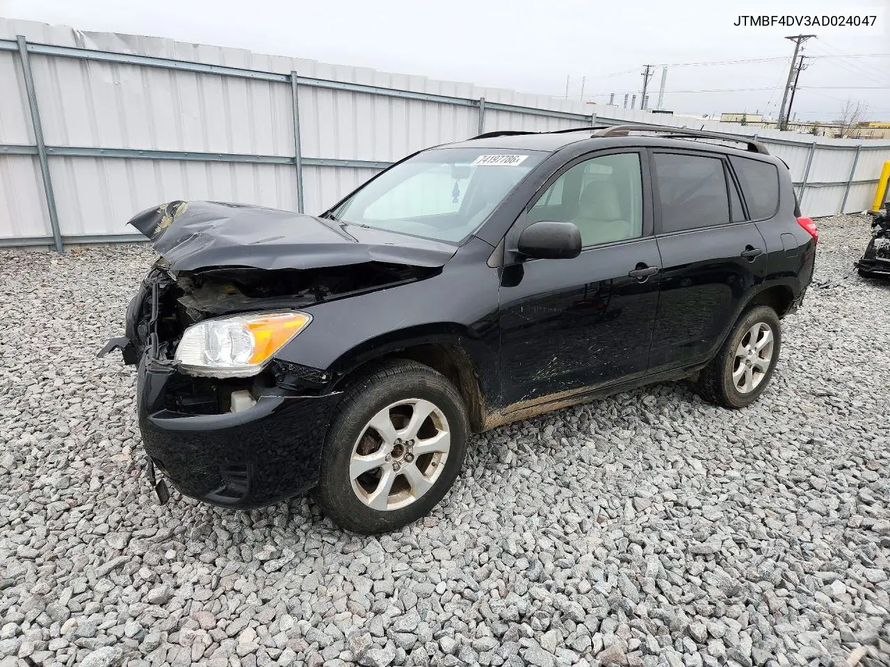 TOYOTA RAV 4 2010, VIN JTMBF4DV3AD024047