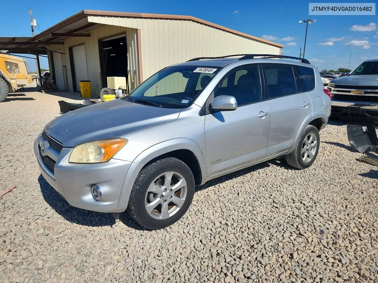 TOYOTA RAV 4 2010, VIN JTMYF4DV0AD016482