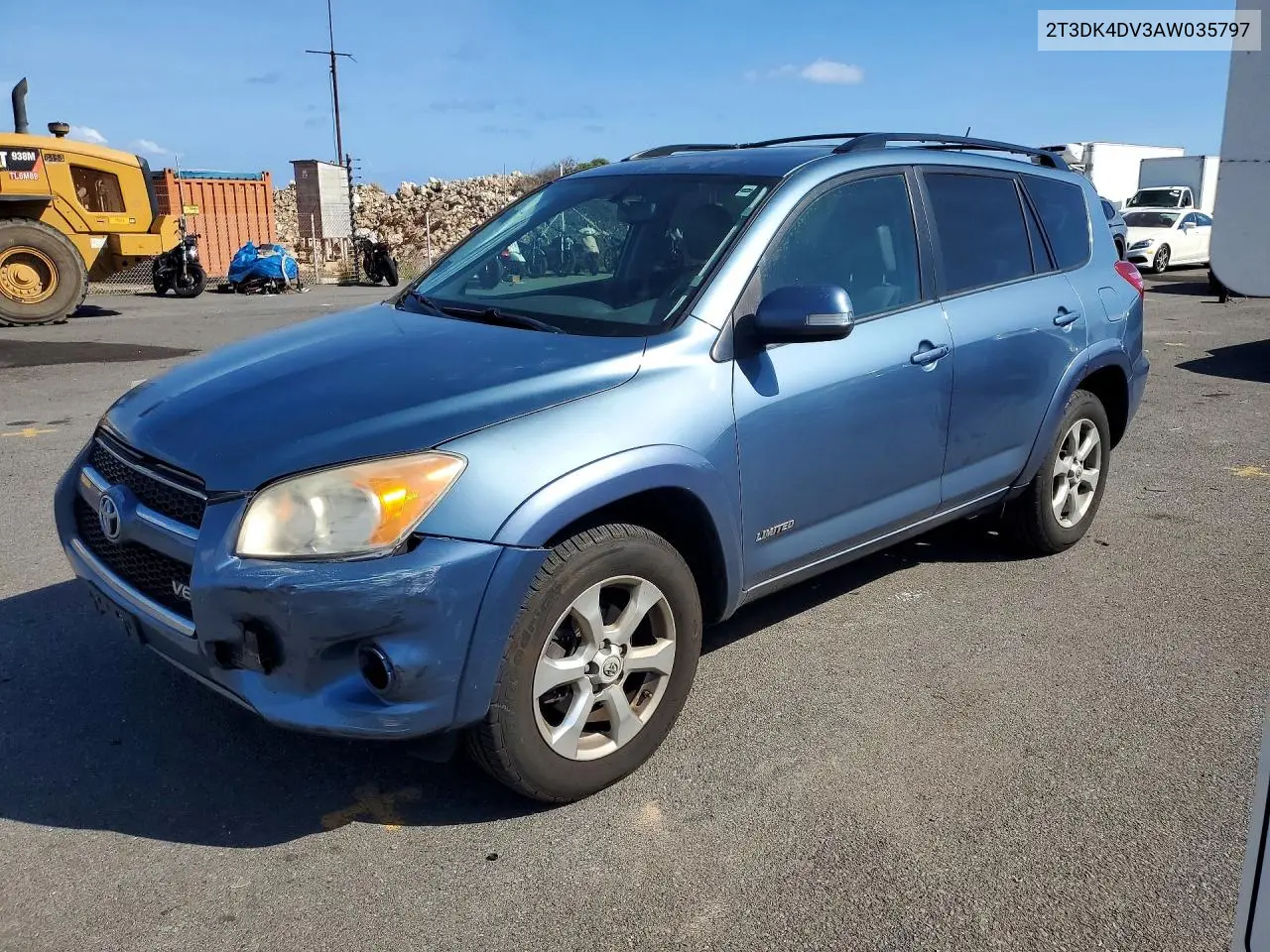 TOYOTA RAV 4 2010, VIN 2T3DK4DV3AW035797