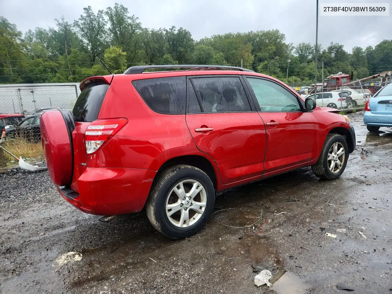 2011 TOYOTA RAV 4 VIN 2T3BF4DV3BW156309 — фото 3