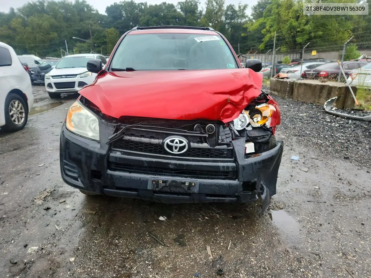 2011 TOYOTA RAV 4 VIN 2T3BF4DV3BW156309 — фото 5
