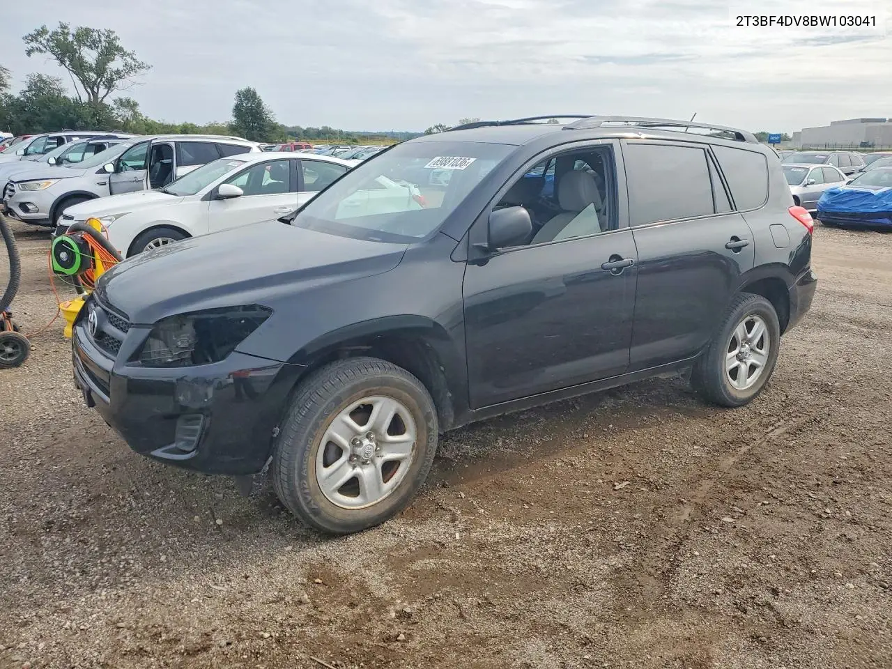 TOYOTA RAV 4 2011, VIN 2T3BF4DV8BW103041
