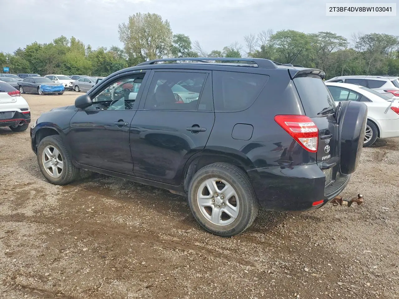 2011 TOYOTA RAV 4 VIN 2T3BF4DV8BW103041 — фото 2