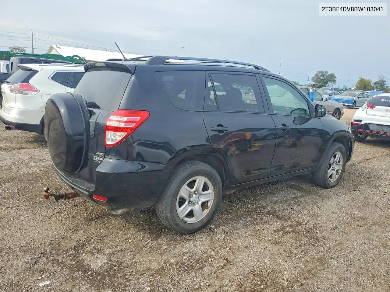 2011 TOYOTA RAV 4 VIN 2T3BF4DV8BW103041 — фото 3