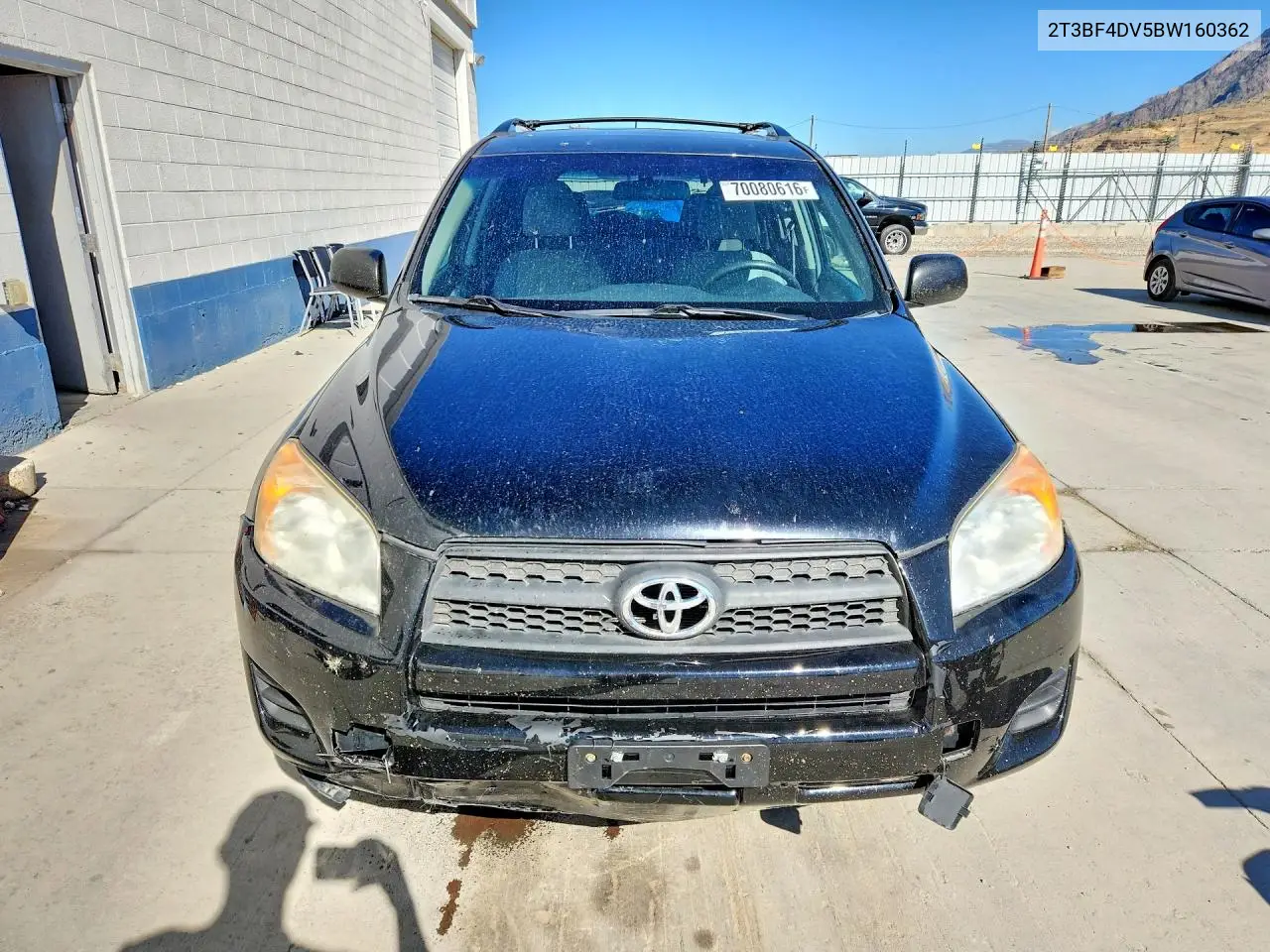 2011 TOYOTA RAV 4 VIN 2T3BF4DV5BW160362 — фото 5