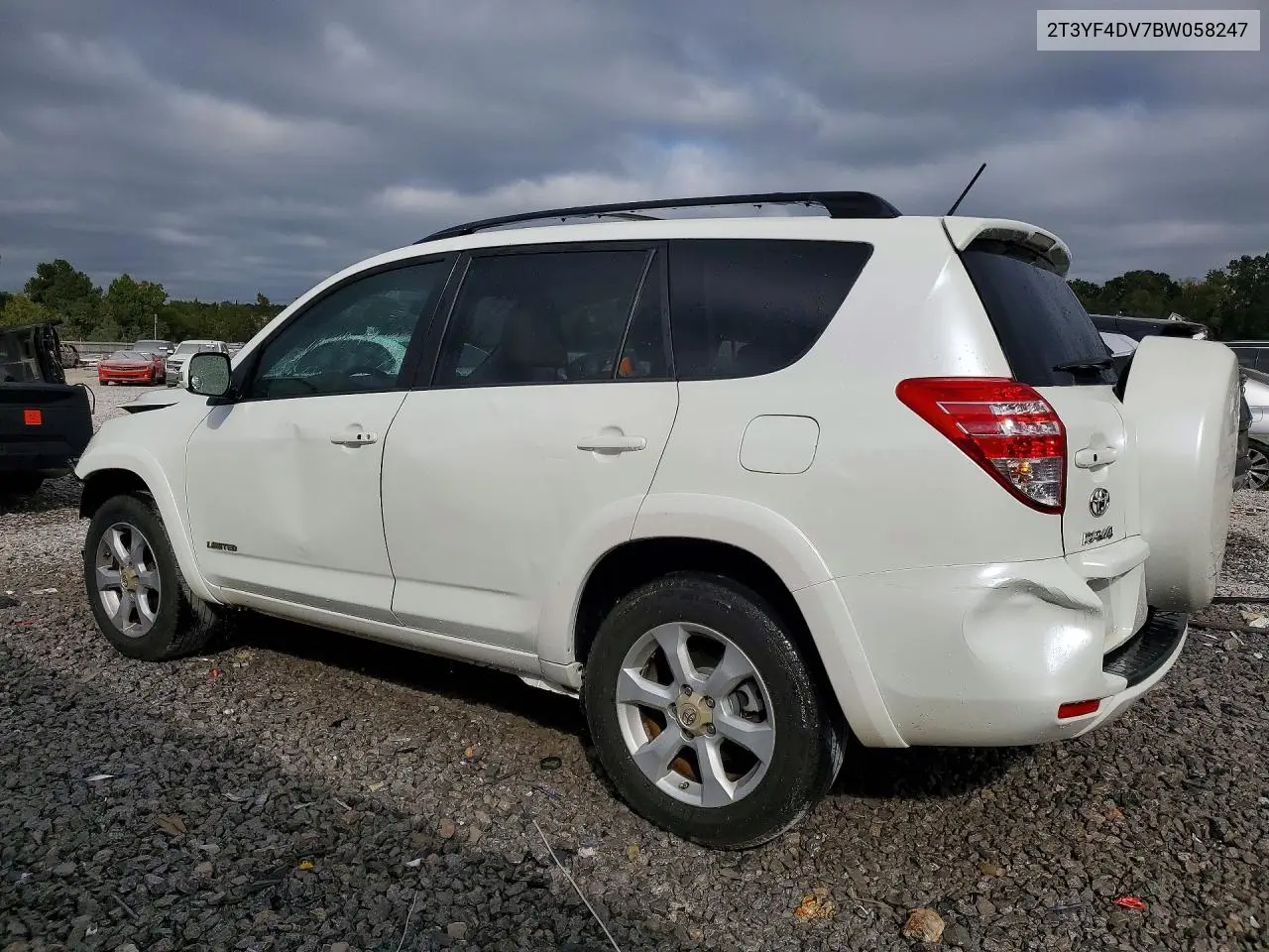 2011 TOYOTA RAV 4 VIN 2T3YF4DV7BW058247 — фото 2
