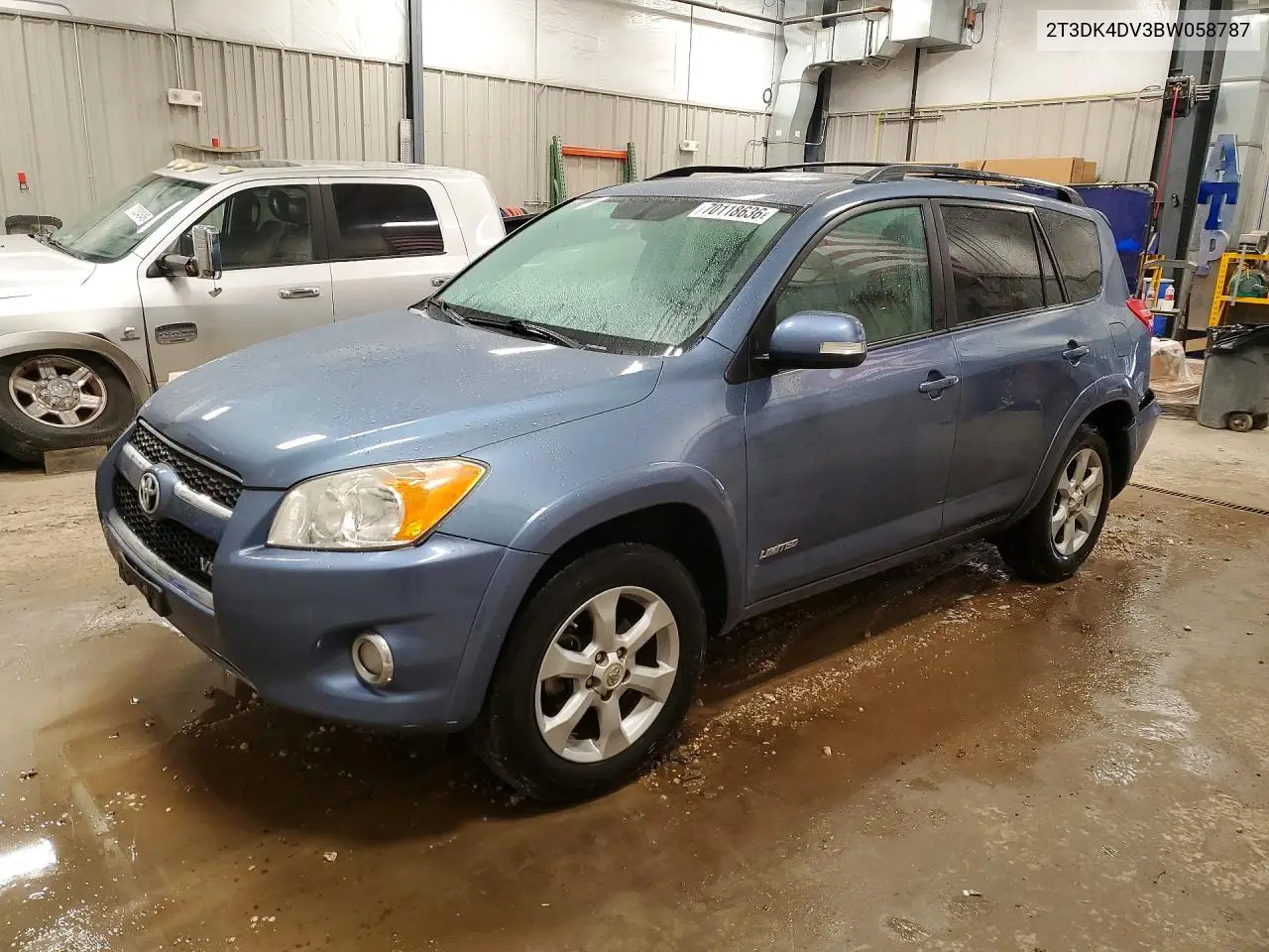 TOYOTA RAV 4 2011, VIN 2T3DK4DV3BW058787