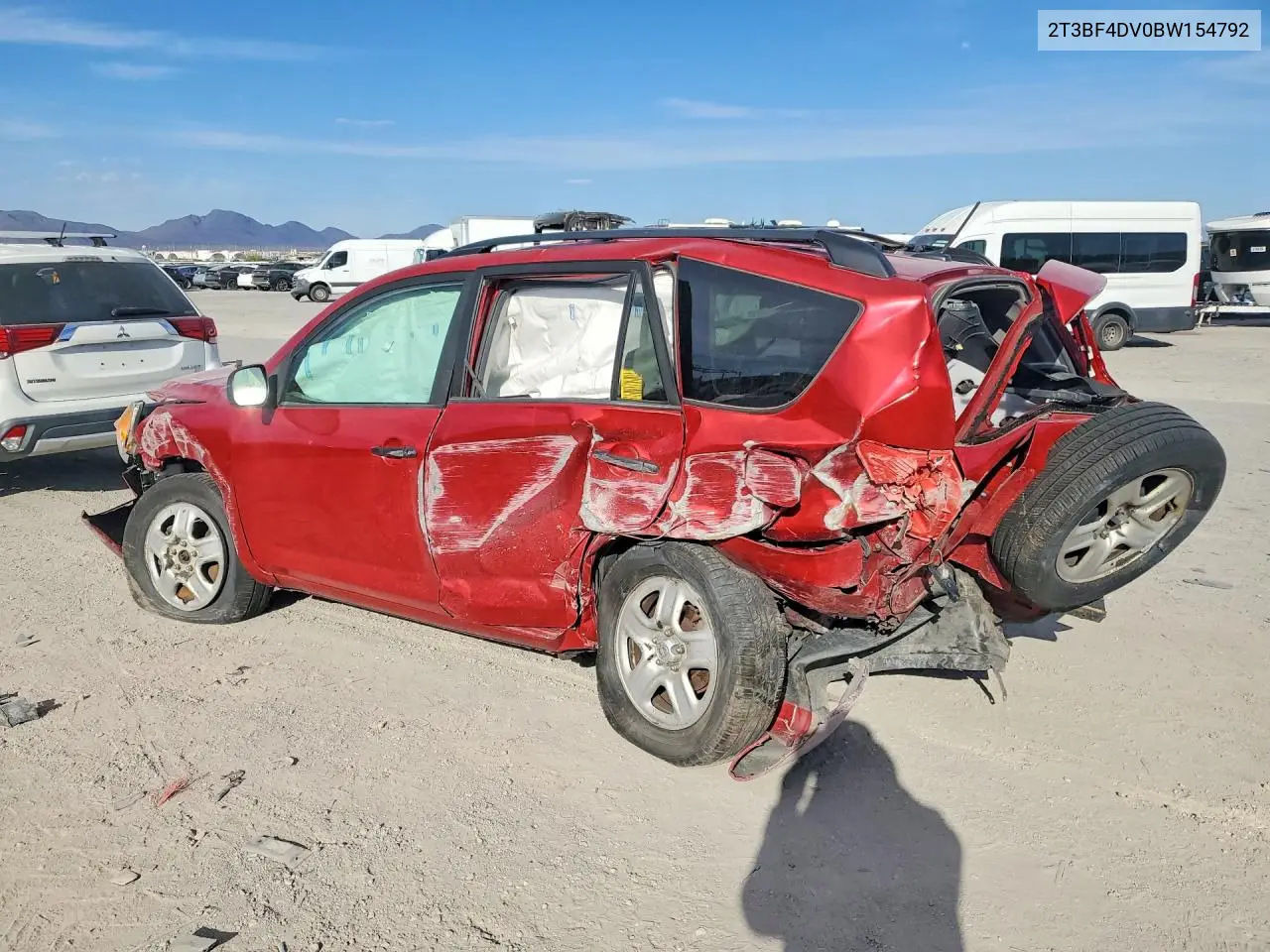 2011 TOYOTA RAV 4 VIN 2T3BF4DV0BW154792 — фото 2