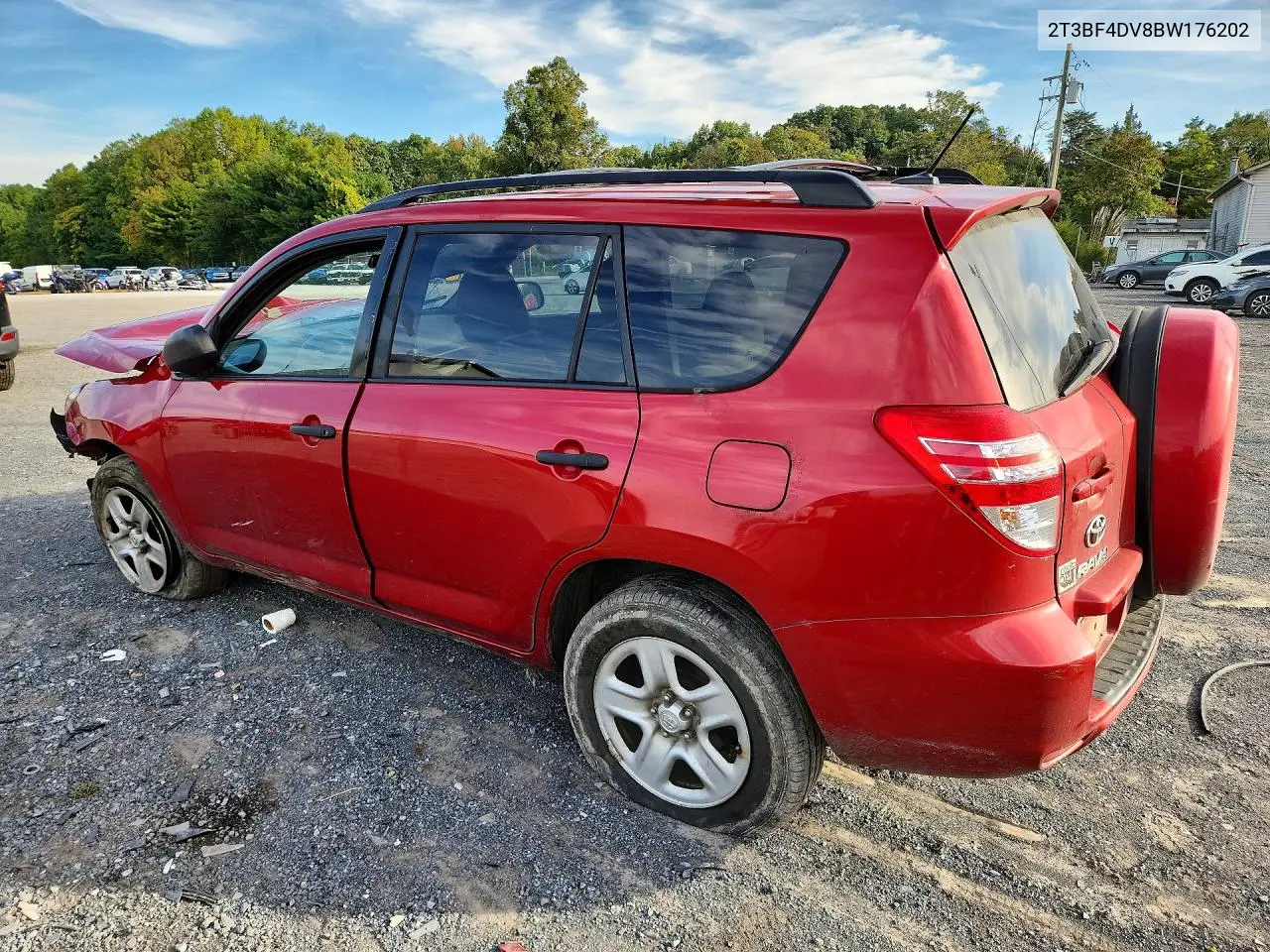 2011 TOYOTA RAV 4 VIN 2T3BF4DV8BW176202 — фото 2