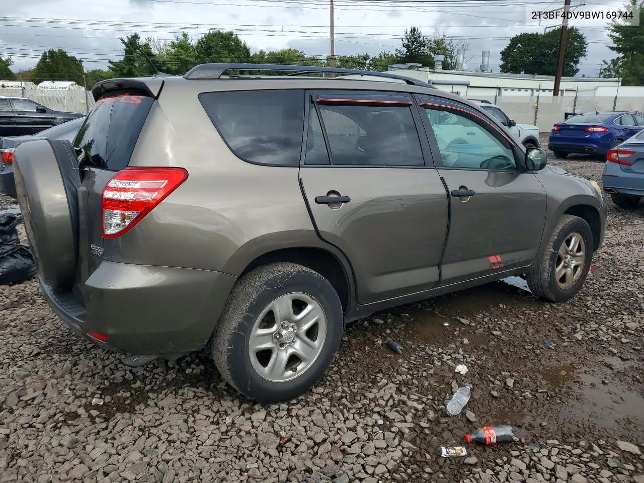 2011 TOYOTA RAV 4 VIN 2T3BF4DV9BW169744 — фото 3