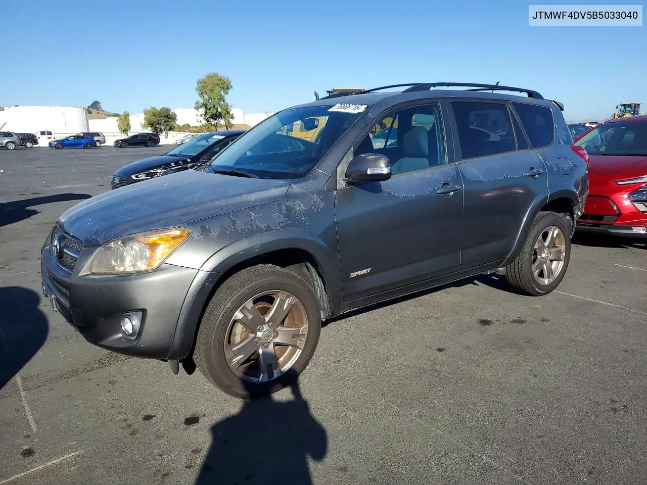 TOYOTA RAV 4 2011, VIN JTMWF4DV5B5033040