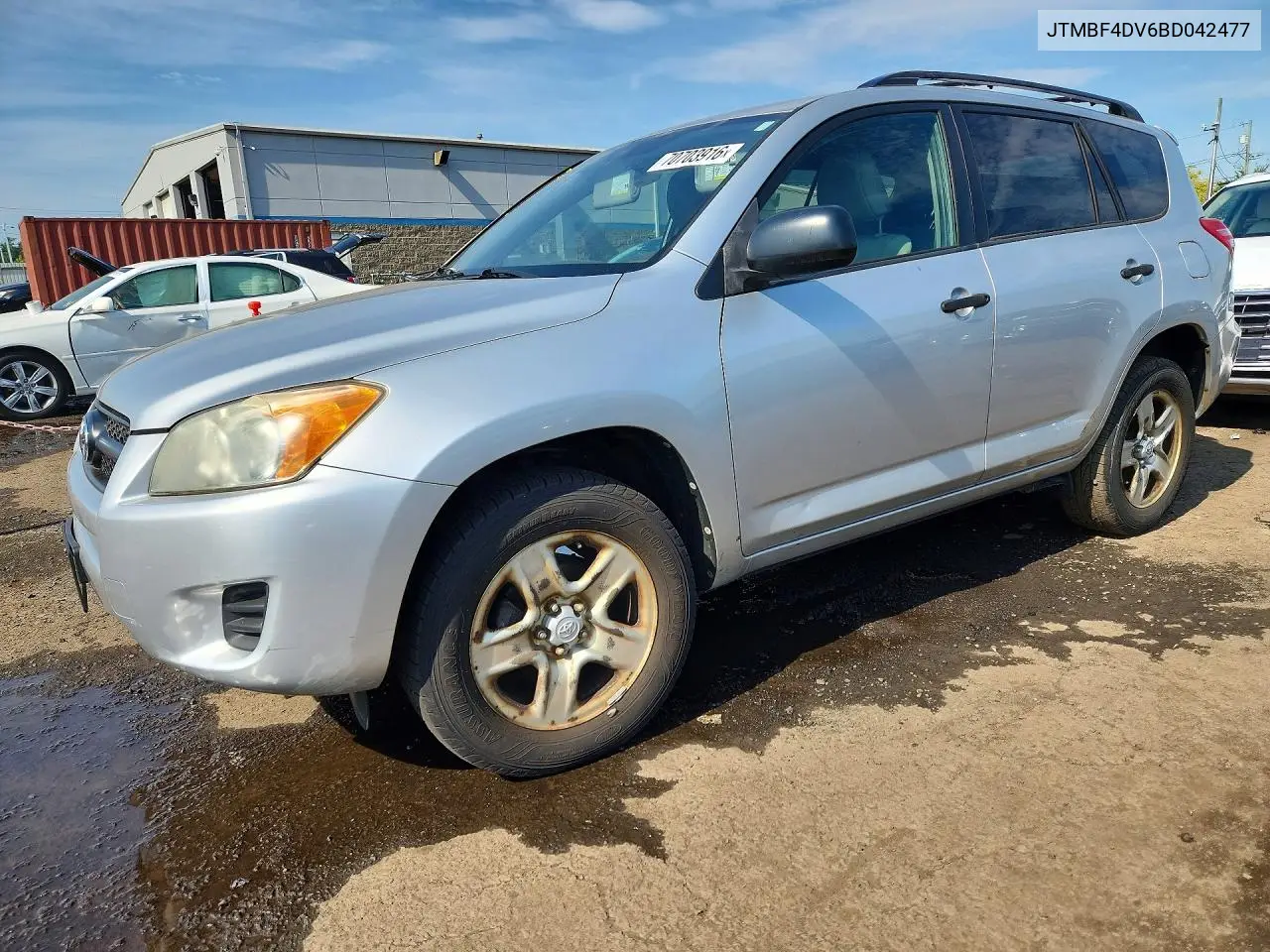 TOYOTA RAV 4 2011, VIN JTMBF4DV6BD042477