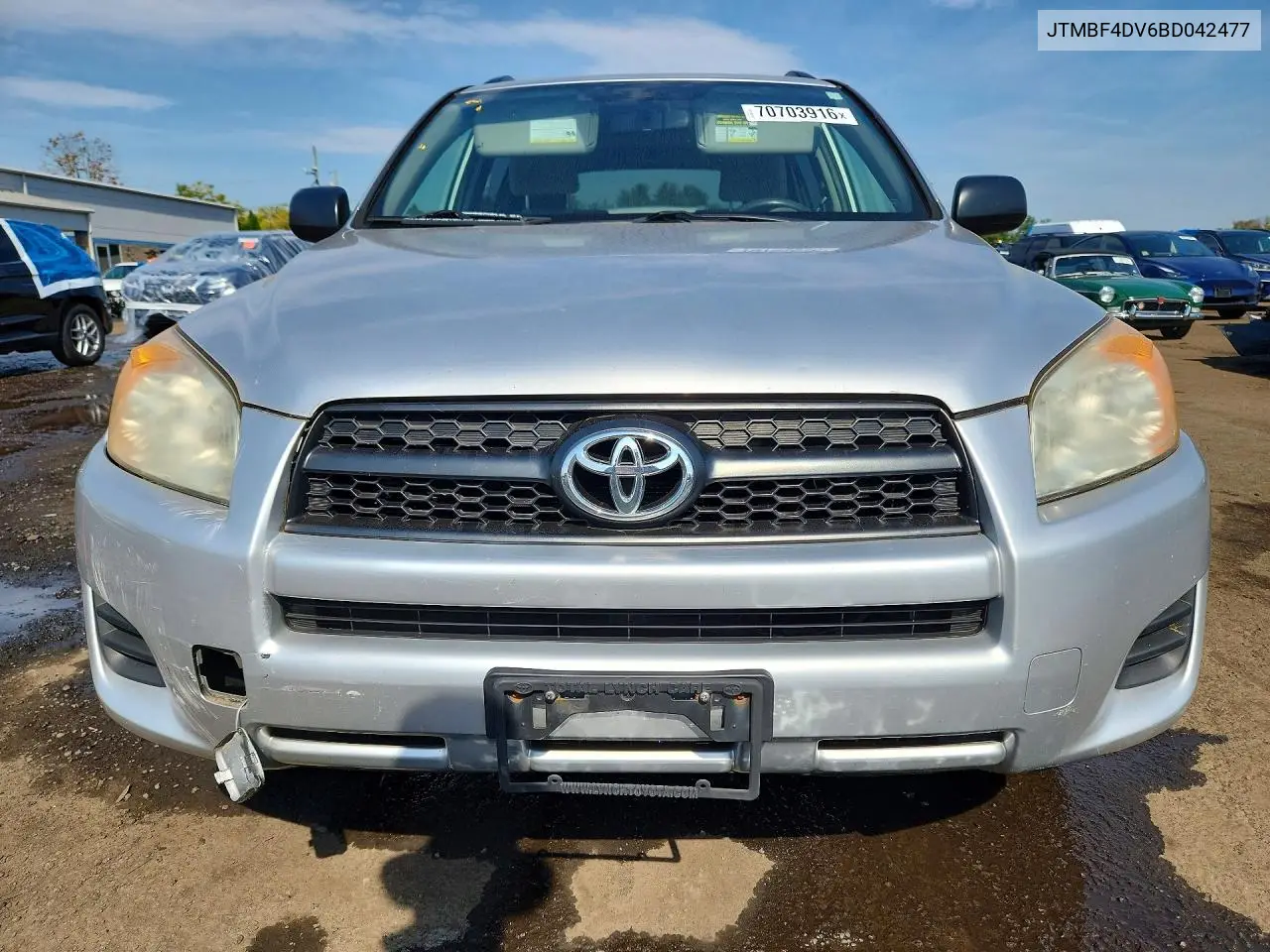 2011 TOYOTA RAV 4 VIN JTMBF4DV6BD042477 — фото 5