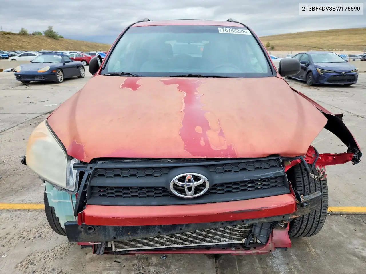 2011 TOYOTA RAV 4 VIN 2T3BF4DV3BW176690 — фото 5