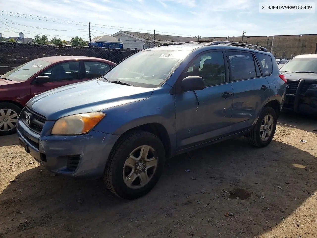 TOYOTA RAV 4 2011, VIN 2T3JF4DV9BW155449