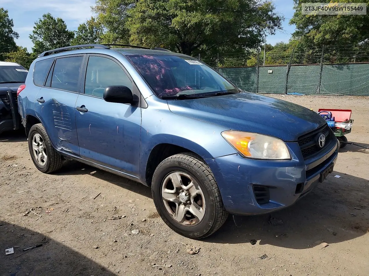 2011 TOYOTA RAV 4 VIN 2T3JF4DV9BW155449 — фото 4