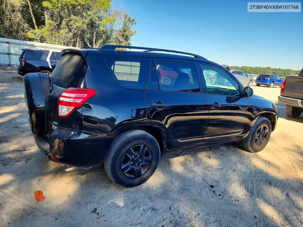 2011 TOYOTA RAV 4 VIN 2T3BF4DVXBW107768 — фото 3