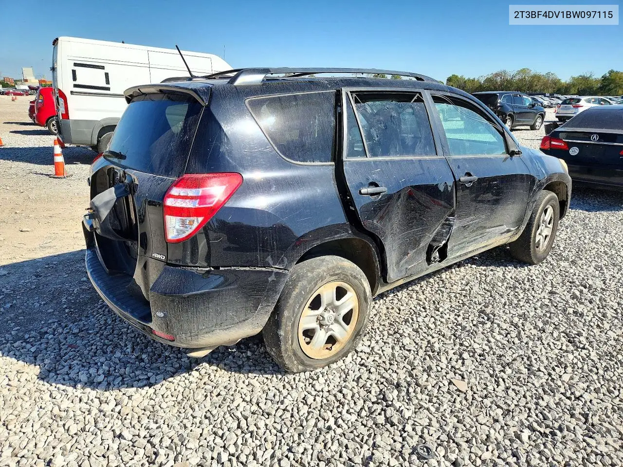 2011 TOYOTA RAV 4 VIN 2T3BF4DV1BW097115 — фото 3