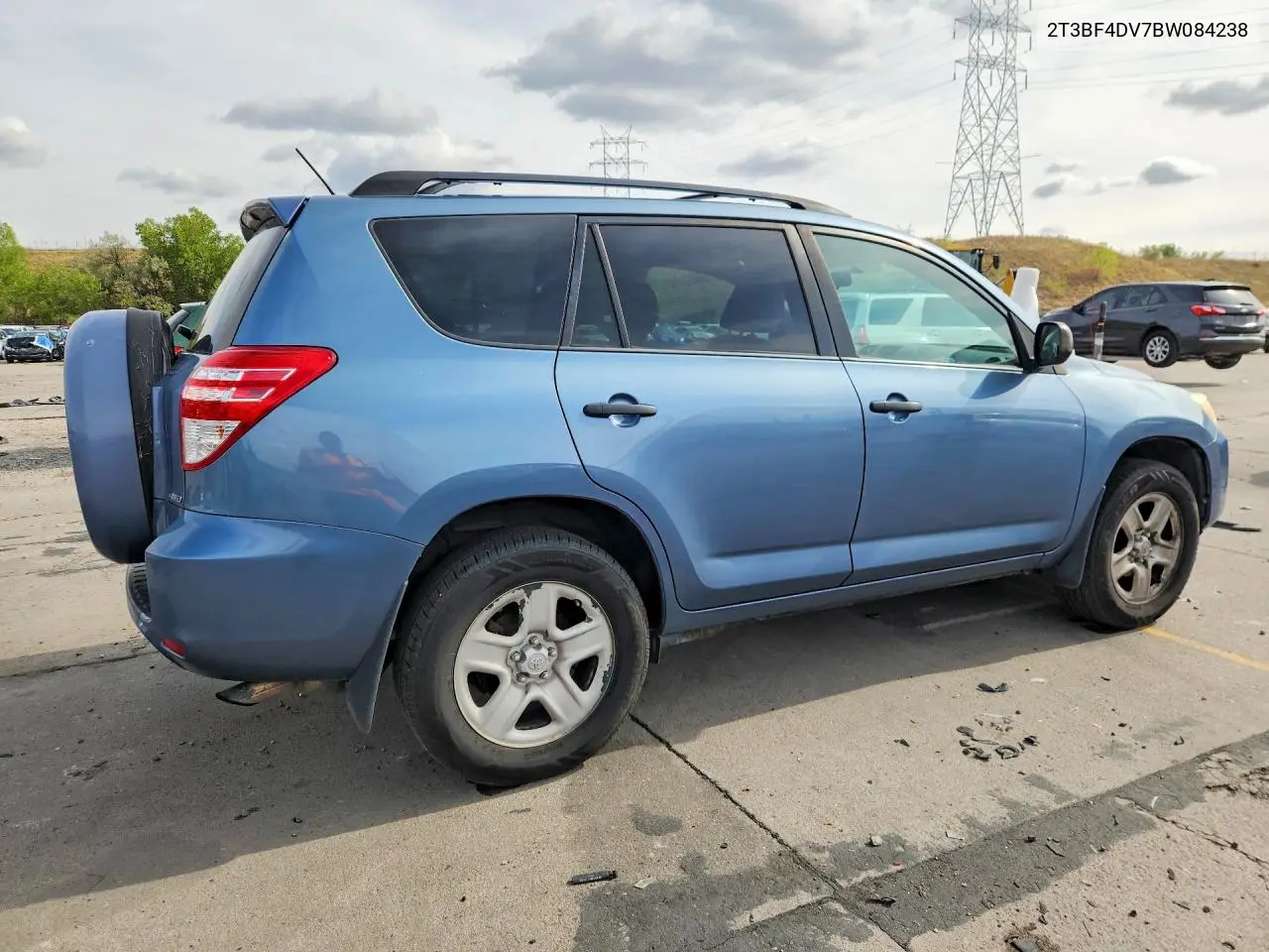 2011 TOYOTA RAV 4 VIN 2T3BF4DV7BW084238 — фото 3