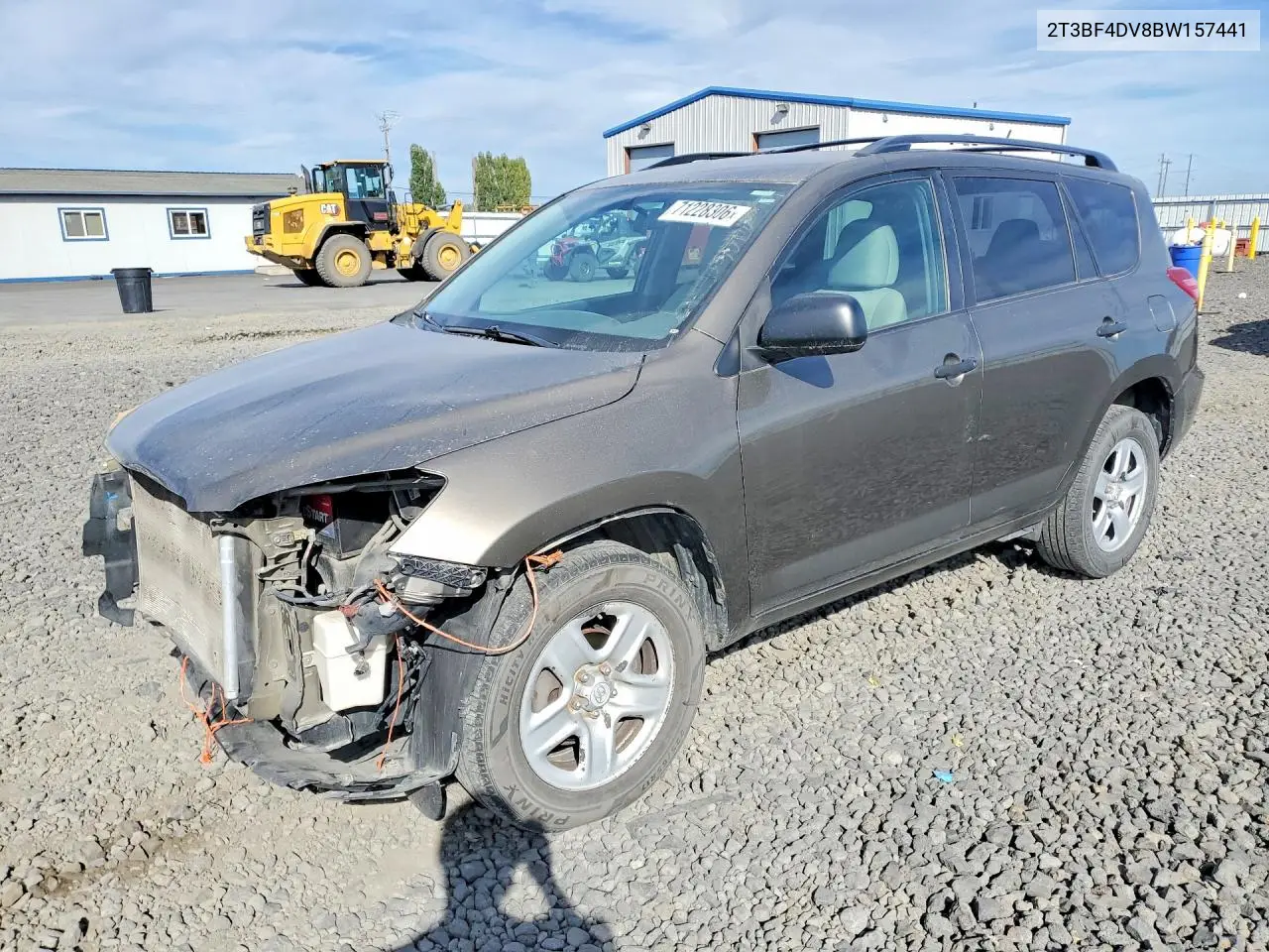 TOYOTA RAV 4 2011, VIN 2T3BF4DV8BW157441