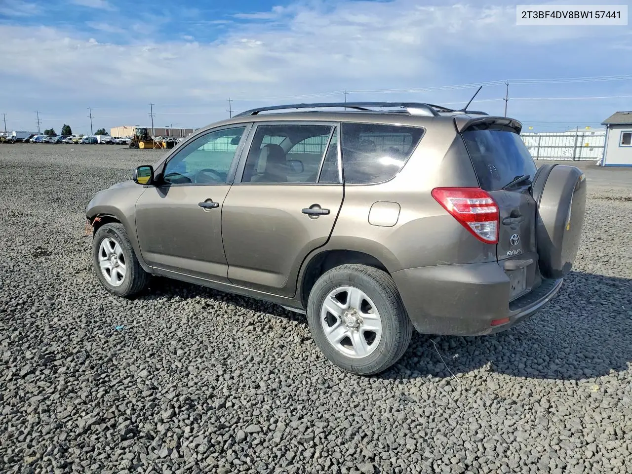 2011 TOYOTA RAV 4 VIN 2T3BF4DV8BW157441 — фото 2