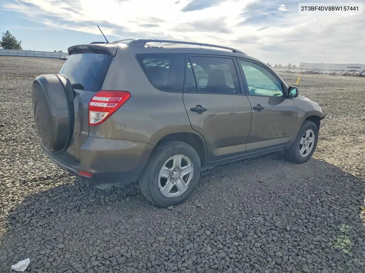 2011 TOYOTA RAV 4 VIN 2T3BF4DV8BW157441 — фото 3