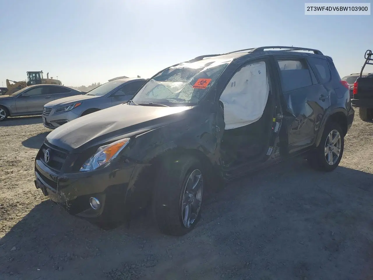 TOYOTA RAV 4 2011, VIN 2T3WF4DV6BW103900
