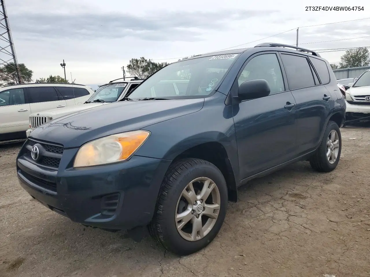 TOYOTA RAV 4 2011, VIN 2T3ZF4DV4BW064754