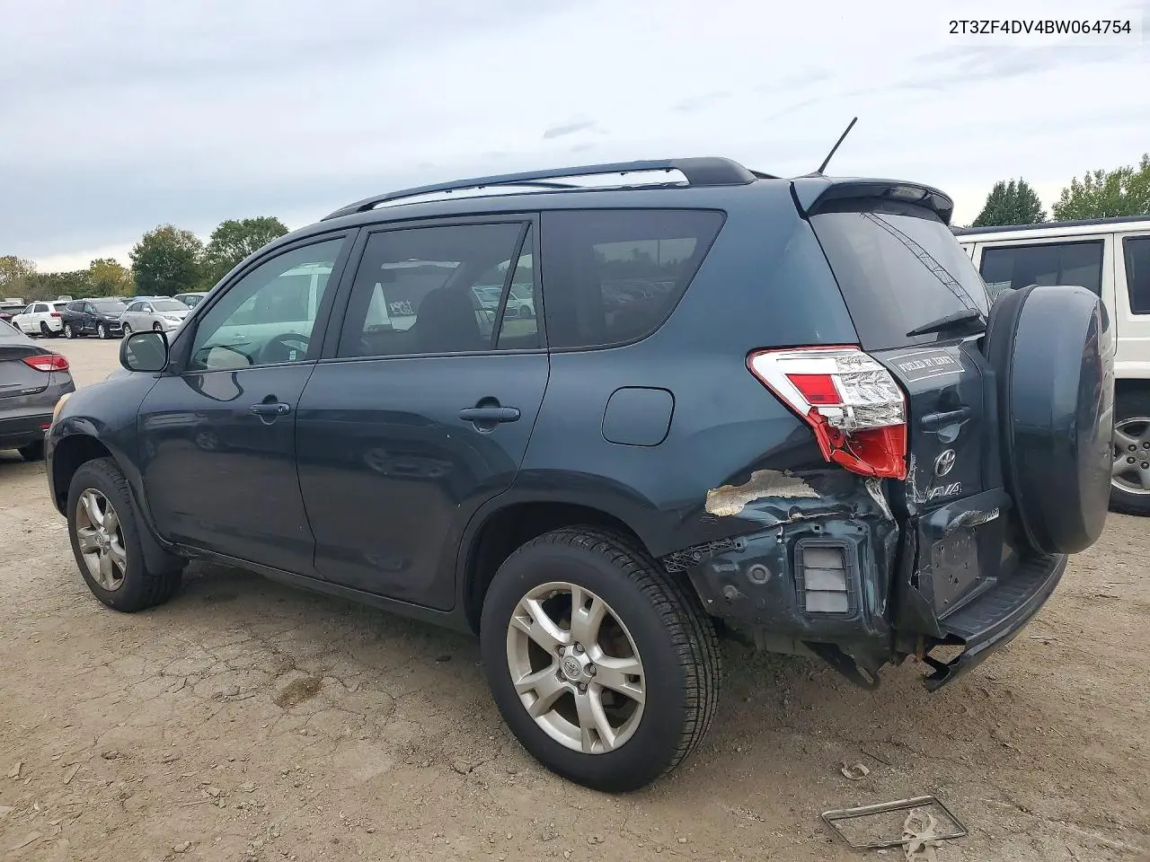 2011 TOYOTA RAV 4 VIN 2T3ZF4DV4BW064754 — фото 2