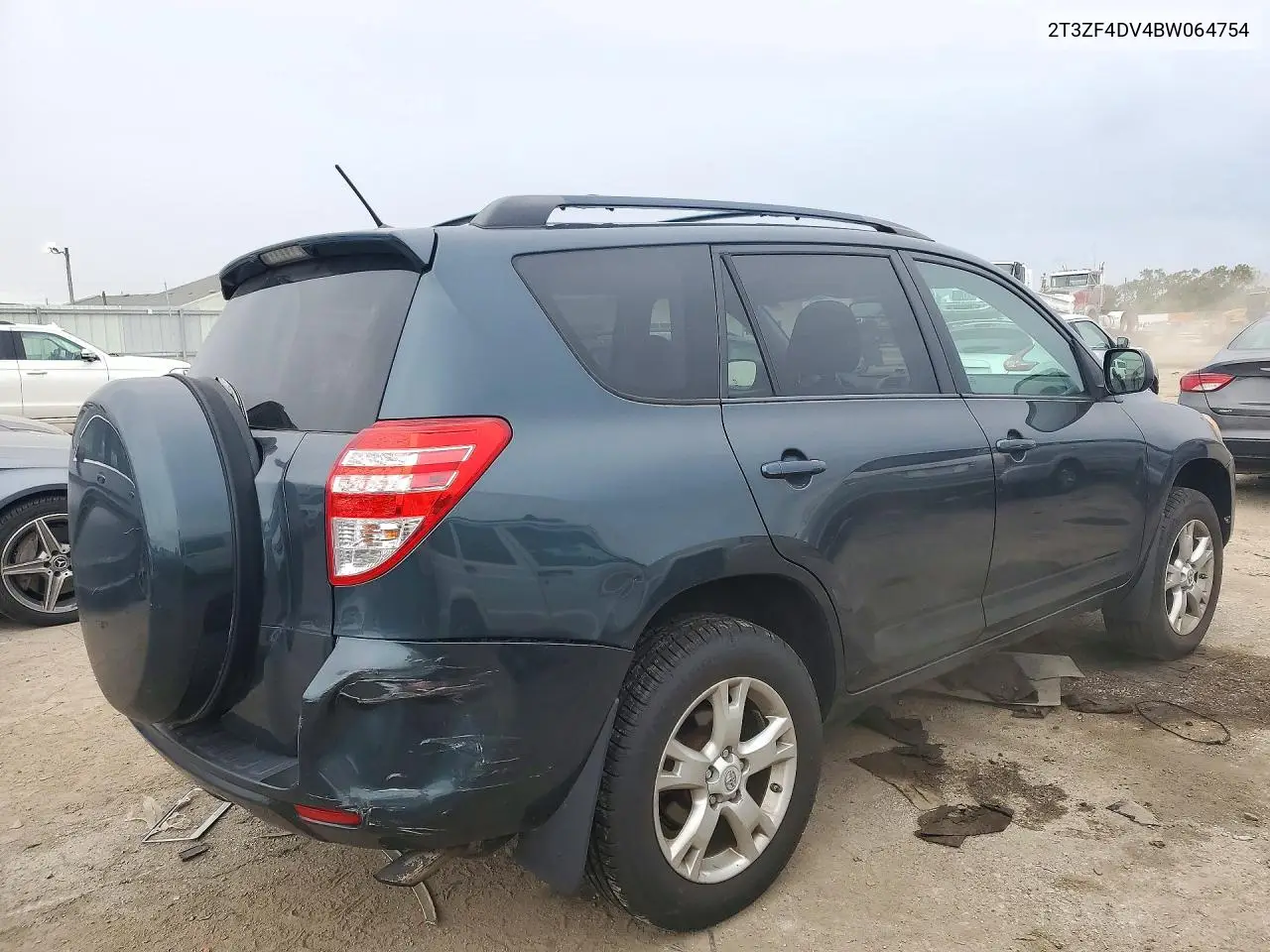 2011 TOYOTA RAV 4 VIN 2T3ZF4DV4BW064754 — фото 3