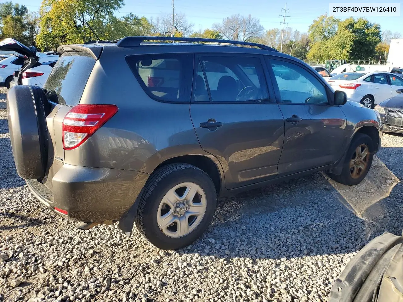 2011 TOYOTA RAV 4 VIN 2T3BF4DV7BW126410 — фото 3