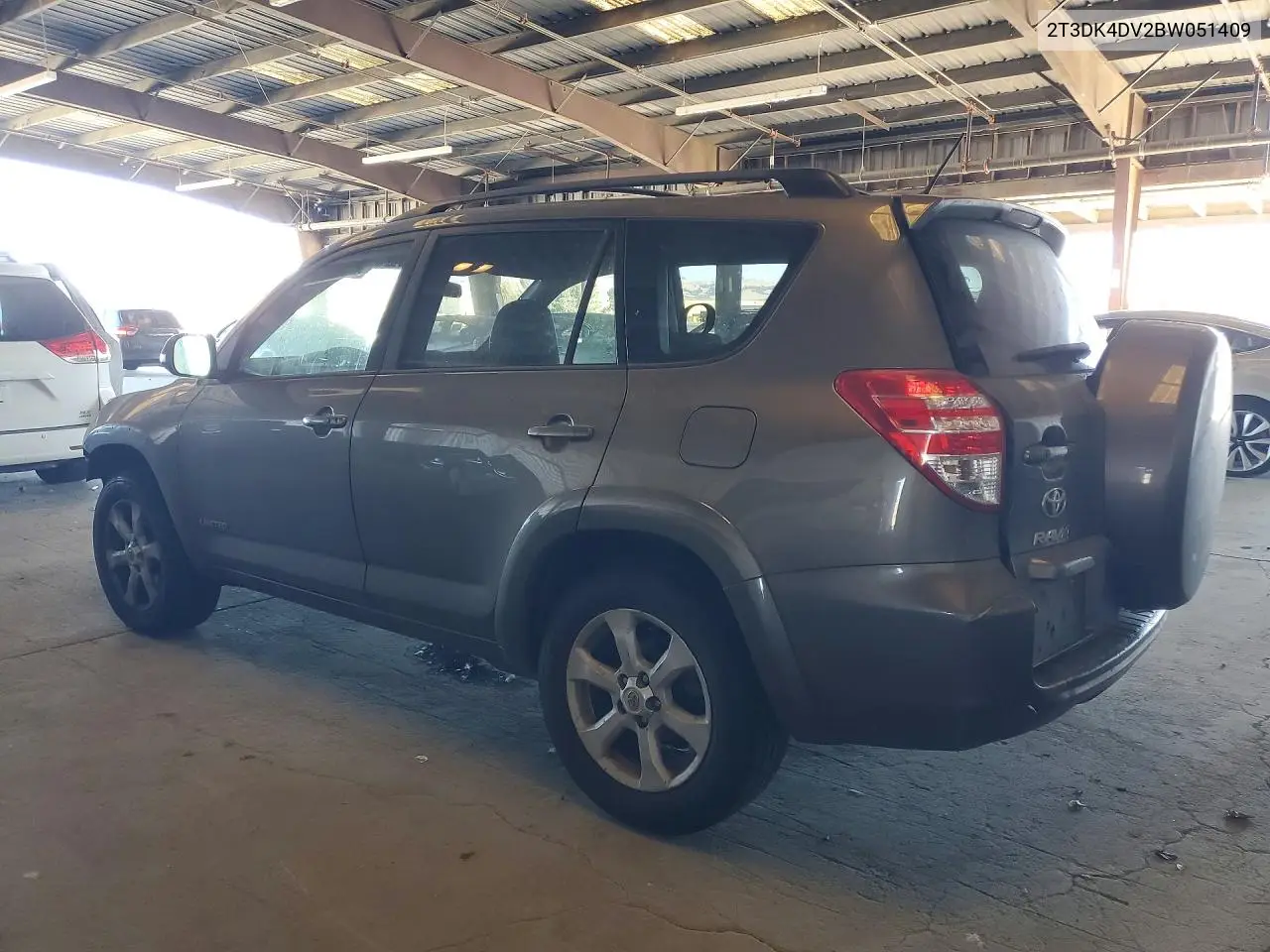 2011 TOYOTA RAV 4 VIN 2T3DK4DV2BW051409 — фото 2