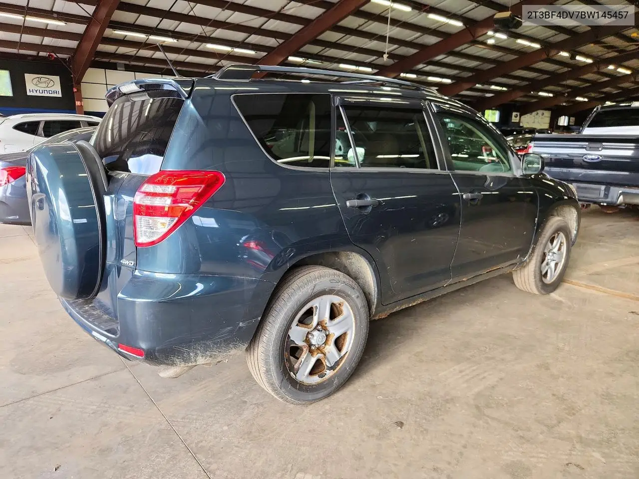 2011 TOYOTA RAV 4 VIN 2T3BF4DV7BW145457 — фото 3