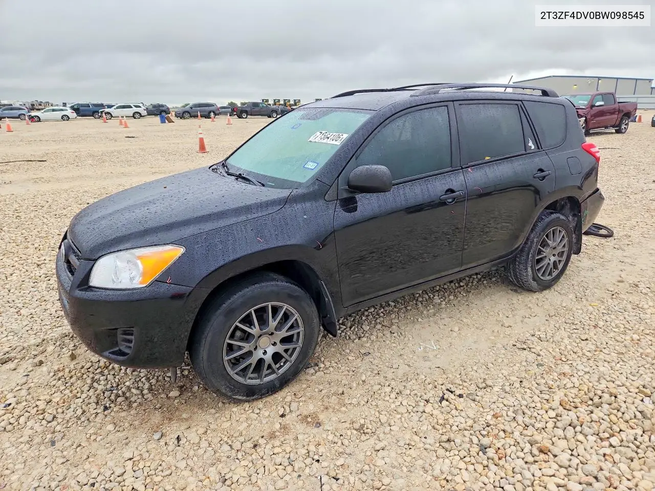 TOYOTA RAV 4 2011, VIN 2T3ZF4DV0BW098545