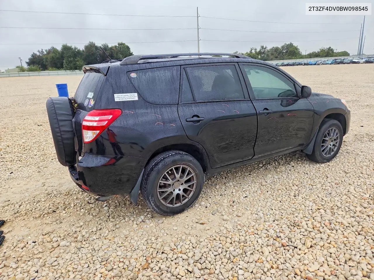 2011 TOYOTA RAV 4 VIN 2T3ZF4DV0BW098545 — фото 3