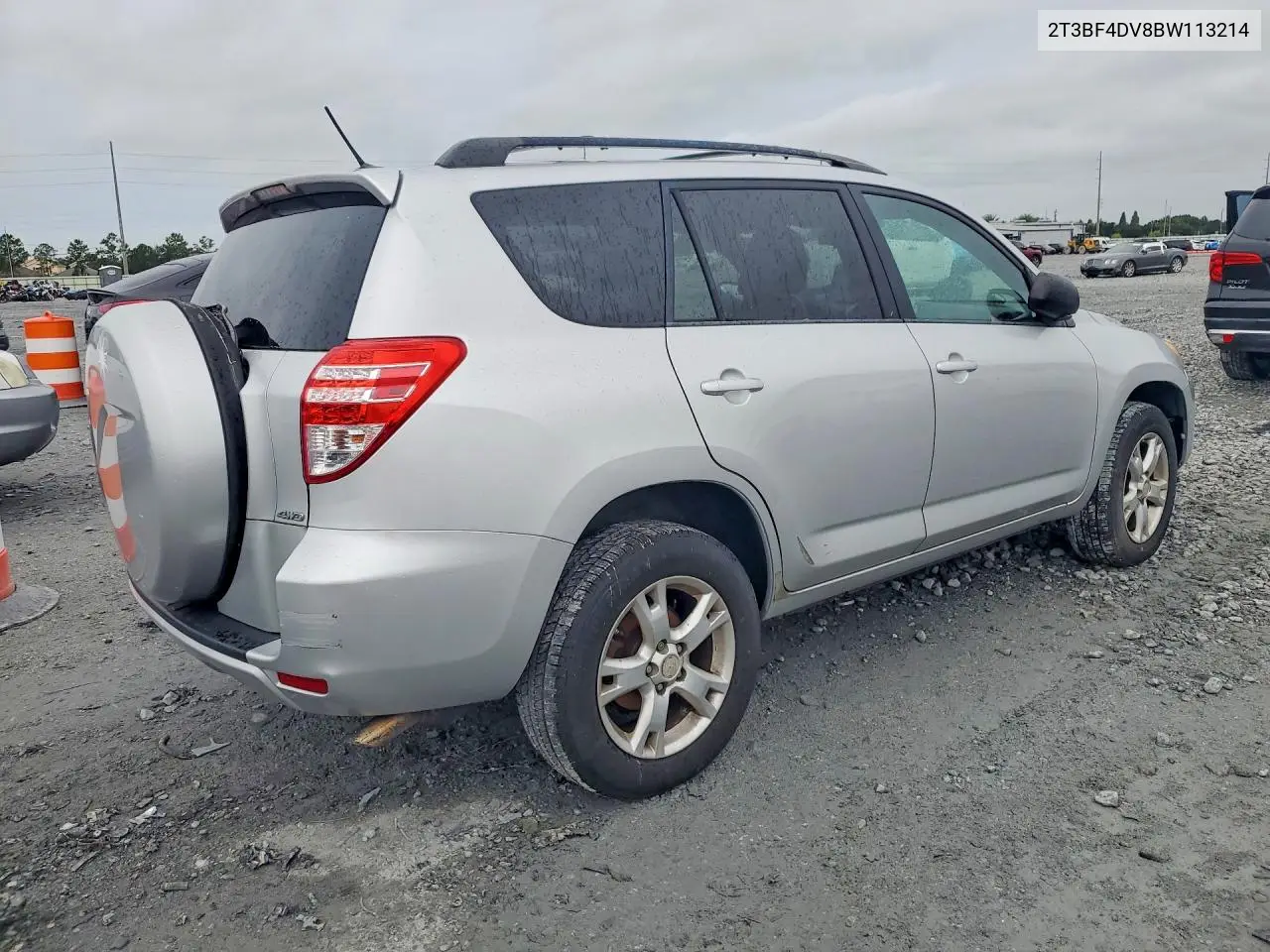2011 TOYOTA RAV 4 VIN 2T3BF4DV8BW113214 — фото 3